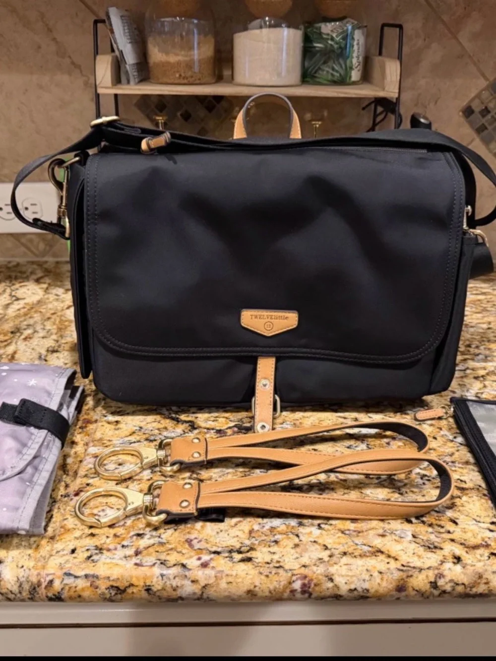 Twelve little stroller caddy - All accessories included.